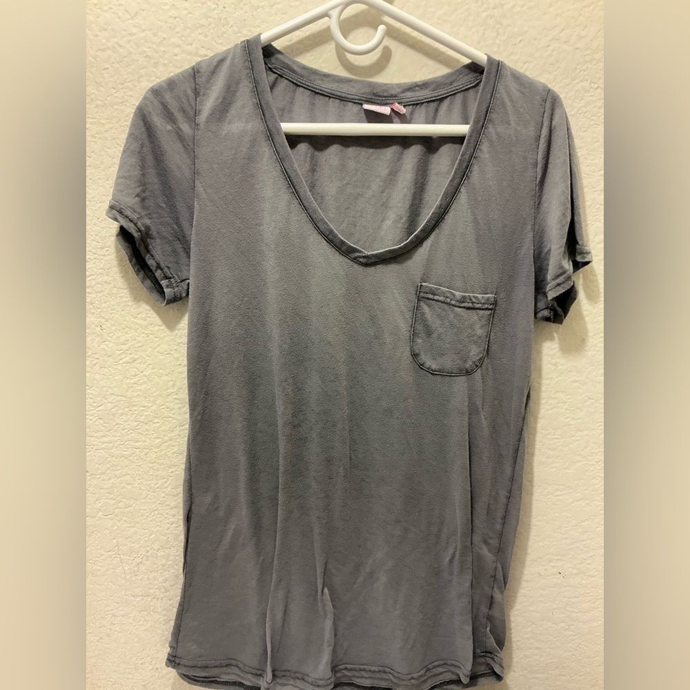 Make + Model Charcoal Short Sleeve Tee
